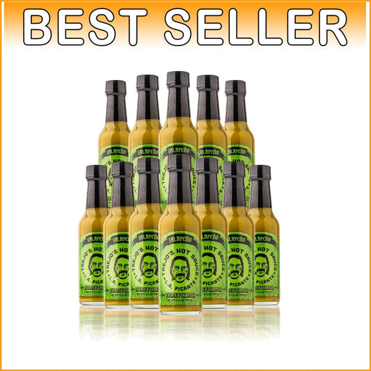 Flavorful Trejo's Hot Sauce with Lime, Honey & Green Olives | Non-GMO | 12 Count