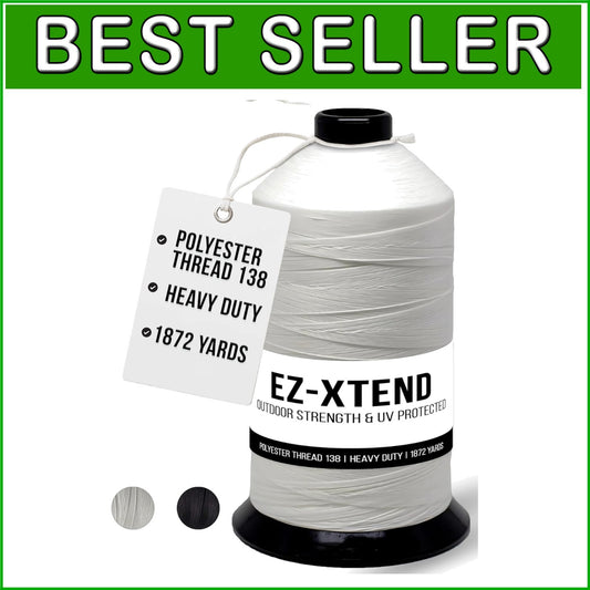 8oz Bonded Polyester Thread: Strong & Smooth for Industrial Sewing Applications