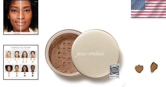 Weightless Loose Mineral Powder for Sensitive Skin - Talc-Free & Cruelty-Free
