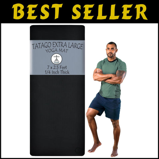 10mm Extra Thick XL Yoga Mat - Ultimate Comfort for Unrestricted Practice