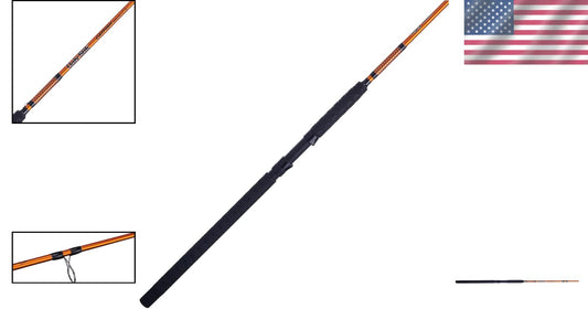 10' Catfish Special Medium Heavy Spinning Rod - Sensitive & Durable Design