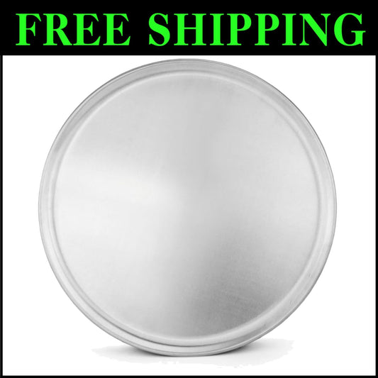 Durable 16-Inch Aluminum Pizza Baking Tray - 6 Pack for Convenience & Quality