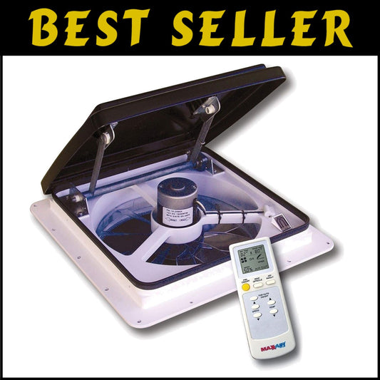 Maxxfan Plus 10-Speed High-Powered RV Intake & Exhaust Fan with Remote Control