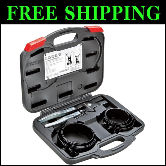 Versatile Piston Ring Compressor Tool Set for Professional Engine Installations