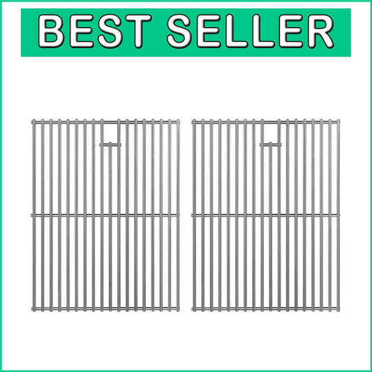 Durable 17-inch Stainless Steel Grill Grates for Nexgrill & Charbroil Models