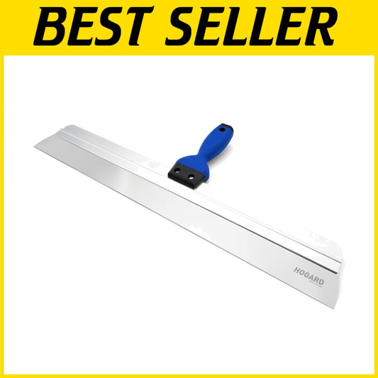 Versatile 24" Stainless Steel Spackle Tool - Ideal for Drywall Applications