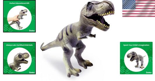 Educational 22-Inch T-Rex Dinosaur Toy - Soft, Safe, & Ideal for Toddler Gifts