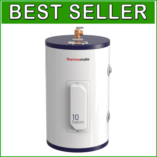 Efficient 10 Gallon Hot Water Heater – Corrosion Resistant with Safety Features