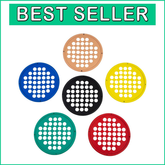 7'' Color-Coded Hand Therapy Device for Rehabilitation - Lightweight & Durable