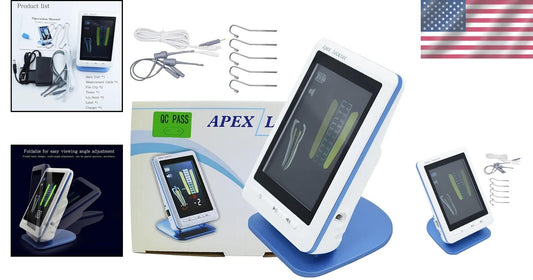 High Accuracy Apex Locator for Root Canals - Includes Essential Accessories