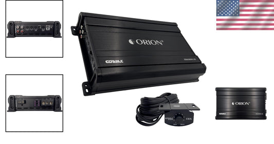 High-Performance 3000W Monoblock Amplifier with Thermal Protection and Bass Knob