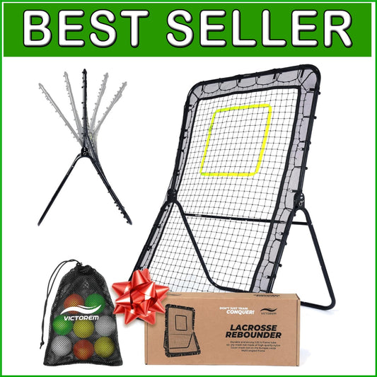 Durable 6x4 Ft. Rebounder Net for Lacrosse, Volleyball & Softball Training