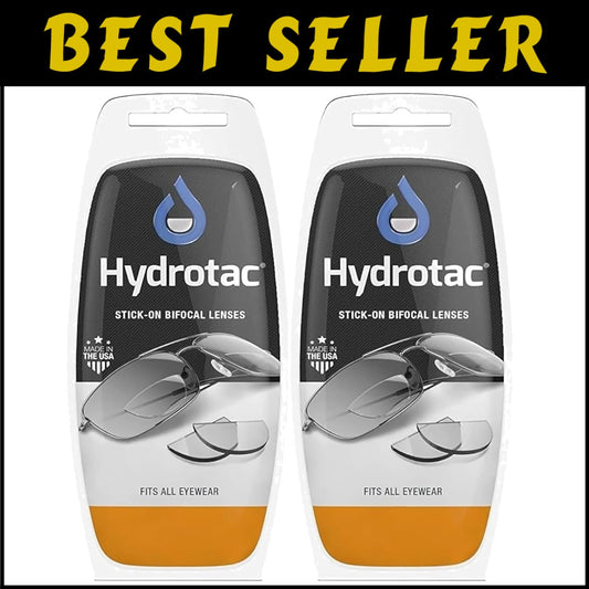 Adhesive Magnifying Bifocal Lenses - Effortless Application for Clear Vision