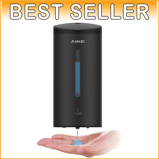 Automatic Liquid Soap Dispenser 27oz Large Capacity - Black Anti-Spots Finish