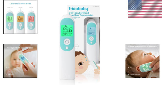 Fast and Accurate Infrared Thermometer with Storage Pouch for Easy Travel