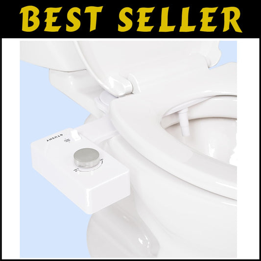 Innovative 3.0 Bidet Toilet Attachment - Manual Operation with Polished Finish