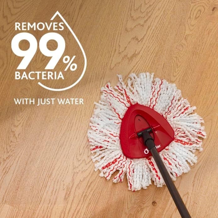4-Pack EasyWring Mop Refill - 40% More Cleaning Power on All Hard Floors