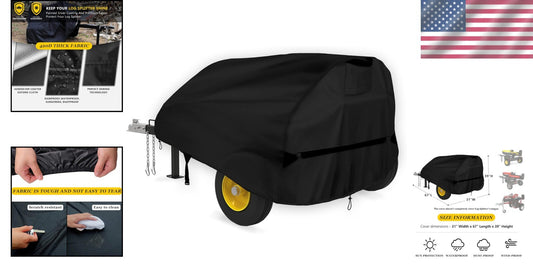 Exterior Log Splitter Cover - Waterproof, Easy Clean, Fits up to 83"L Splitters