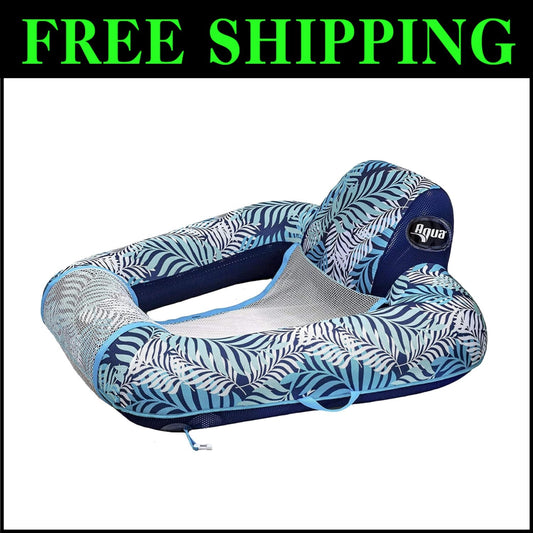 Portable Zero Gravity Floating Lounge Chair - Soft Fabric for Pool Relaxation