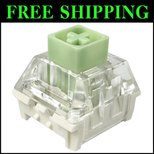 Box Jade 3-Pin Clicky Switches - Satisfaction Guaranteed for Gaming Keyboards
