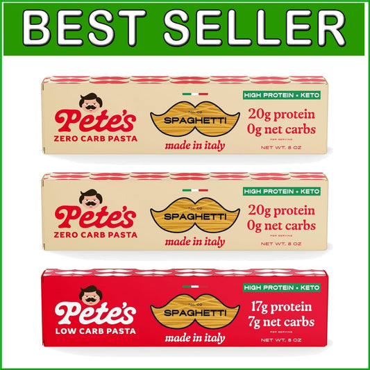 Crafted Italian Spaghetti - High Protein, Zero Carb, Perfect for Keto Diets