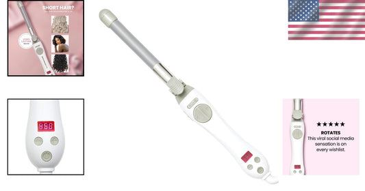 Beachwaver Co. S.75 Curling Iron - .75" Ceramic Barrel for Effortless Waves