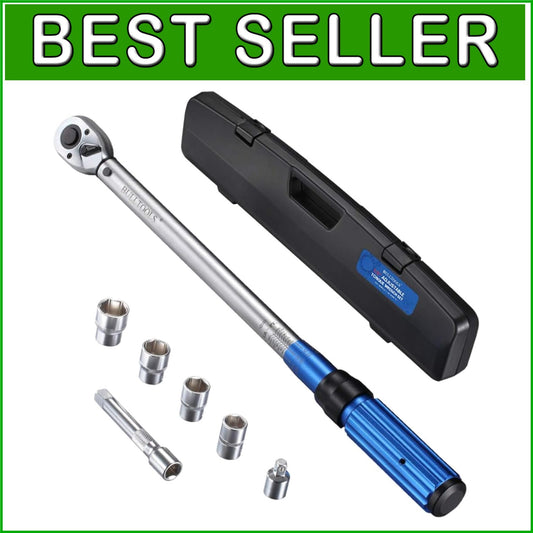 Dual-Direction 1/2'' Drive Click Torque Wrench - 10-160 ft.lb Precision Tool