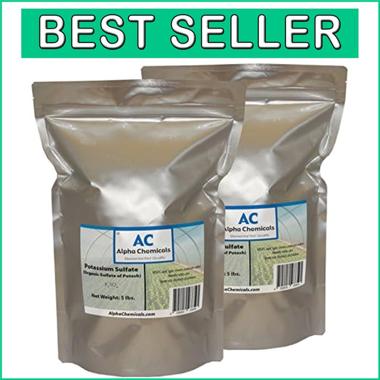Coarse Powder 10 lbs Potassium Sulfate - Boost Soil Fertility and Plant Health