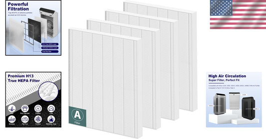 Cost-Effective HEPA Filter Replacement Pack for Winix C535, 5300, 5500 Models