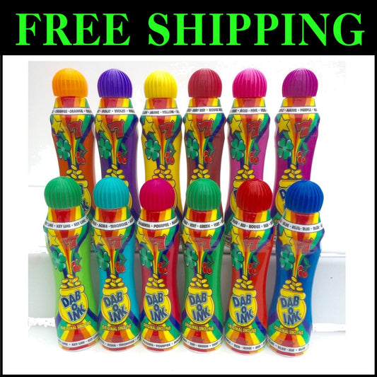 Bulk Set of 48 American-Made 3 Oz Bingo Daubers – High Quality & Durable