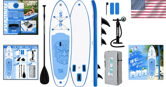 Inflatable Ultra-Light Paddleboard with Premium Accessories for All Skill Levels
