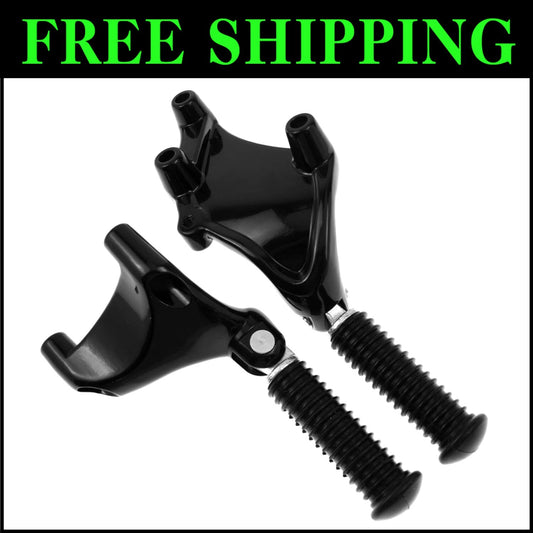 Skidproof Rear Foot Pegs for Harley XL883 XL1200 - Durable & Comfortable Design