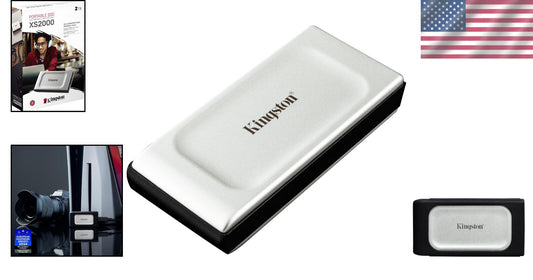 Lightweight 2TB USB 3.2 Gen 2x2 SSD with 2000MB/s Speeds - Perfect for Creators