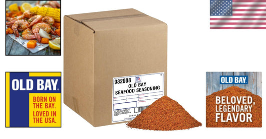 Bulk OLD BAY Seasoning (50 lbs) - Perfect for Restaurants & Seafood Lovers