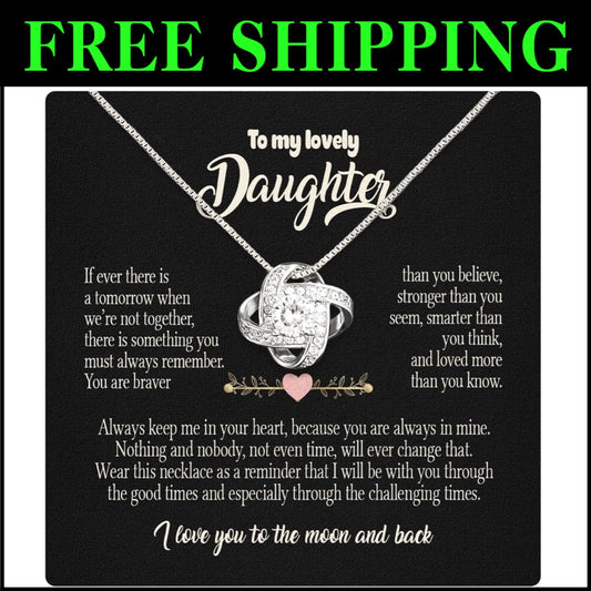 Elegant Hypoallergenic Necklace for Daughter - Meaningful Gift from Mom or Dad