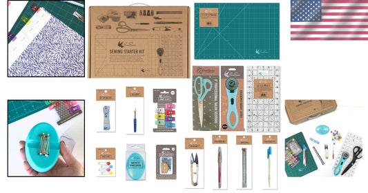Ultimate Sewing Starter Kit with 10 Essential Tools - Perfect for Beginners