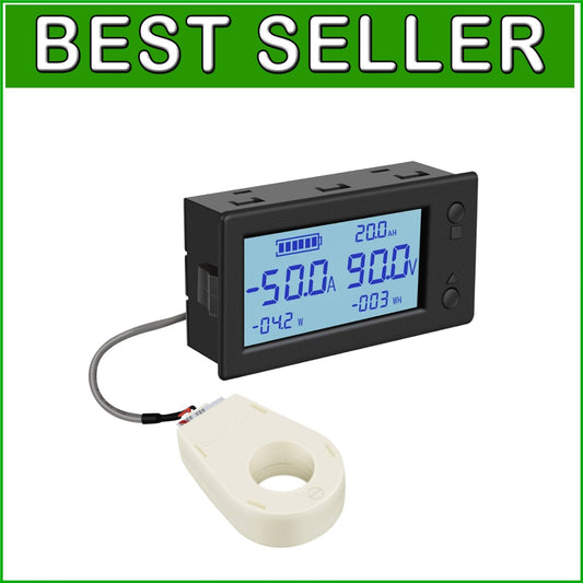 DC Voltage Amp Meter 0-300V 200A for Solar Systems - Accurate Battery Monitor