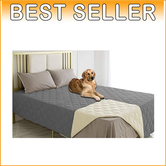 Stylish Waterproof Dog Blanket with Anti-Slip Back for Couches and Sofas