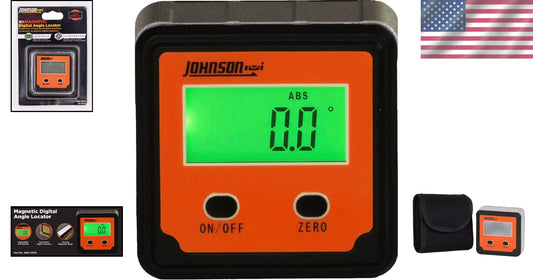 2-Button Magnetic Digital Angle Locator - Accurate Pitch Measurement Tool