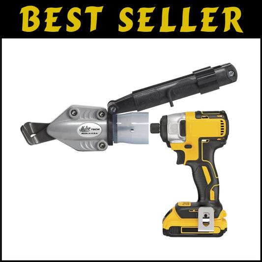 Versatile TSCM Metal Turbo Shear Attachment for Drills & Impact Drivers