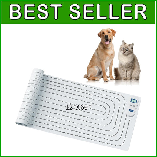 Motion Activated Shock Mat for Indoor Cat and Dog Training - 3 Intensity Levels