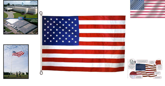 Annin 10x15 Feet American Flag – Premium Nylon, Weather & Rust Resistant