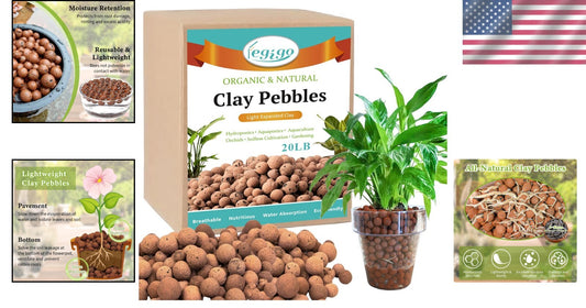 Versatile Organic Expanded Clay Aggregate for Enhanced Plant Growth & Fertility