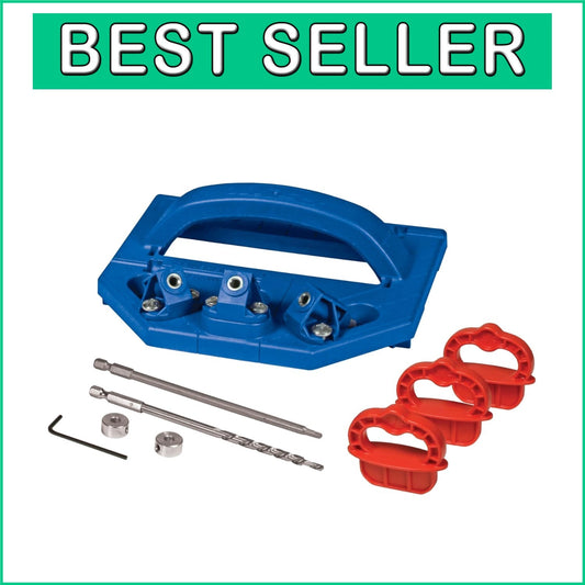 Accurate Deck Jig Tool Set with Drill Bits & Spacer Rings for Outdoor Projects