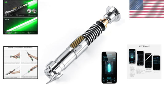 Aluminium Alloy RGBX Light Saber - Infinite Color Change & Heavy Dueling Support