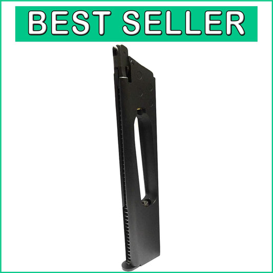 Black Elite Force 1911 Blowback Airsoft Gun - 27-Shot Pistol for Airsoft Play