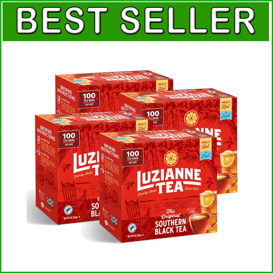 Authentic Southern Unsweetened Iced Tea Bags - 400 Total for Iced Tea Lovers