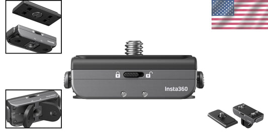 Ultra-Thin Quick Release Mount for Cameras - Ideal for X3 & ONE Series Models