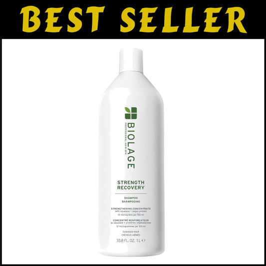 Paraben-Free Hair Repair Shampoo - Strengthens, Detangles & Revives Damaged Hair