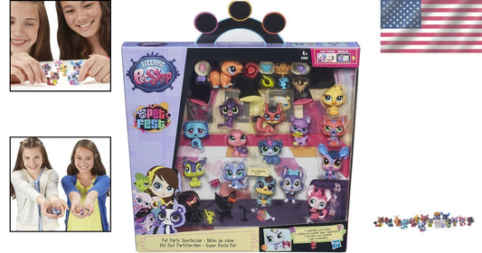 15-Piece Collector Pack with Sparkly Kitty - Ideal for Pet Themed Parties